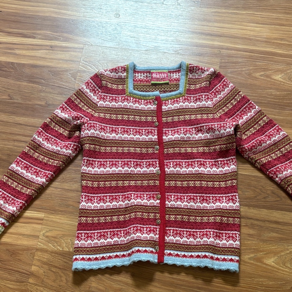 Oleana authentic Norwegian alpaca Women's Cardigan